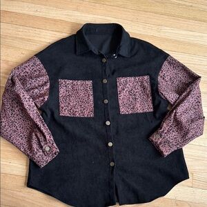 Long Sleeve Corduroy Shirt